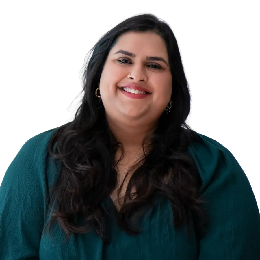 Arushi Bajaj, Registered Psychotherapist in Mississauga, specializing in trauma, relationship issues, & anxiety